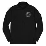 Quarter zip pullover - Dark Monochrome