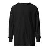 Hooded long-sleeve tee - Dark Monochrome