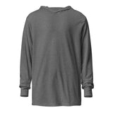 Hooded long-sleeve tee - Dark Monochrome