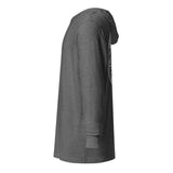 Hooded long-sleeve tee - Dark Monochrome