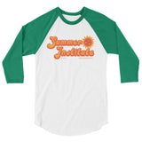 3/4 sleeve raglan shirt