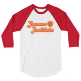 3/4 sleeve raglan shirt